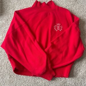 Wild Fable Red Mockneck sweatshirt